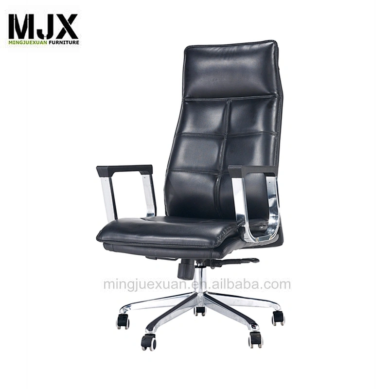 Classic high back  Leather office chair with PU armpad
