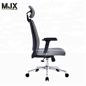 Chrome metal executive manager PU office chair