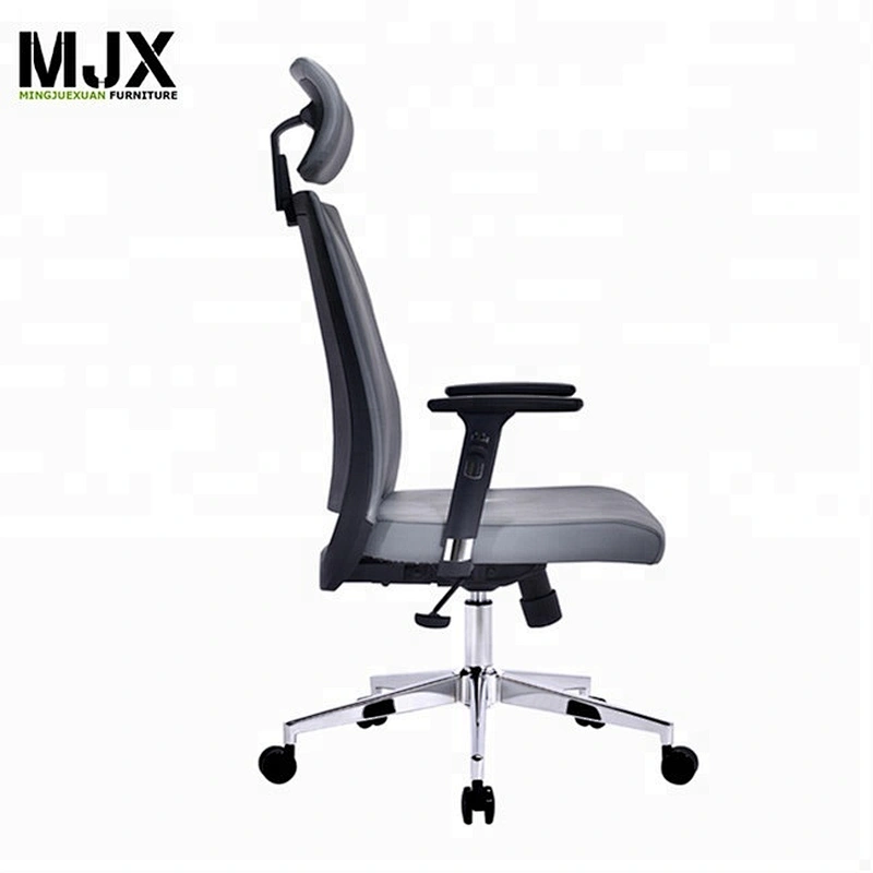 Chrome metal executive manager PU office chair