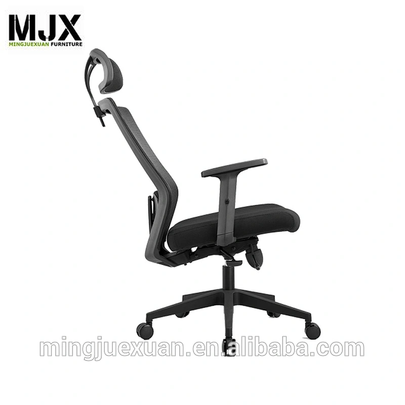 2018 new function executive manager mesh office chair high back with sliding seat