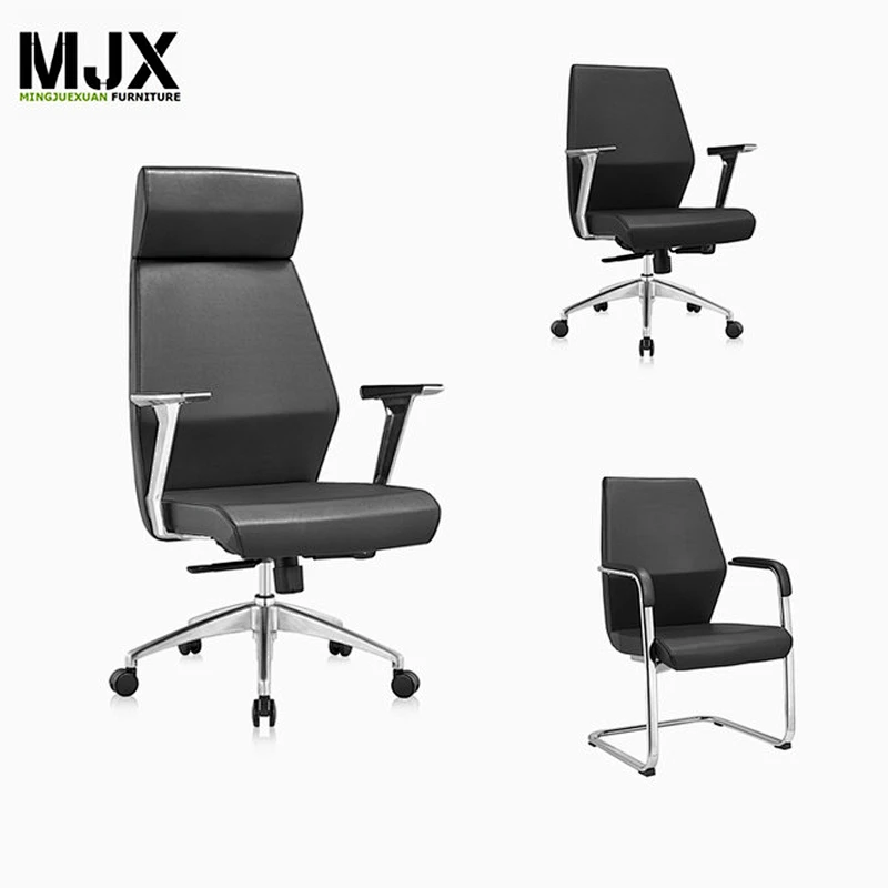 italian PU leather comfortable high back ergonomic executive leather office chair