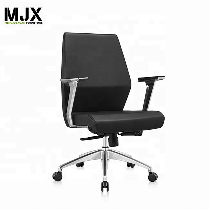 Mid back executive office seating ergonomic working PU executive chair