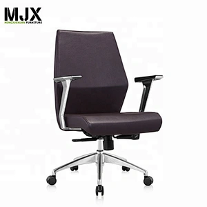 Mid back executive office seating ergonomic working PU executive chair