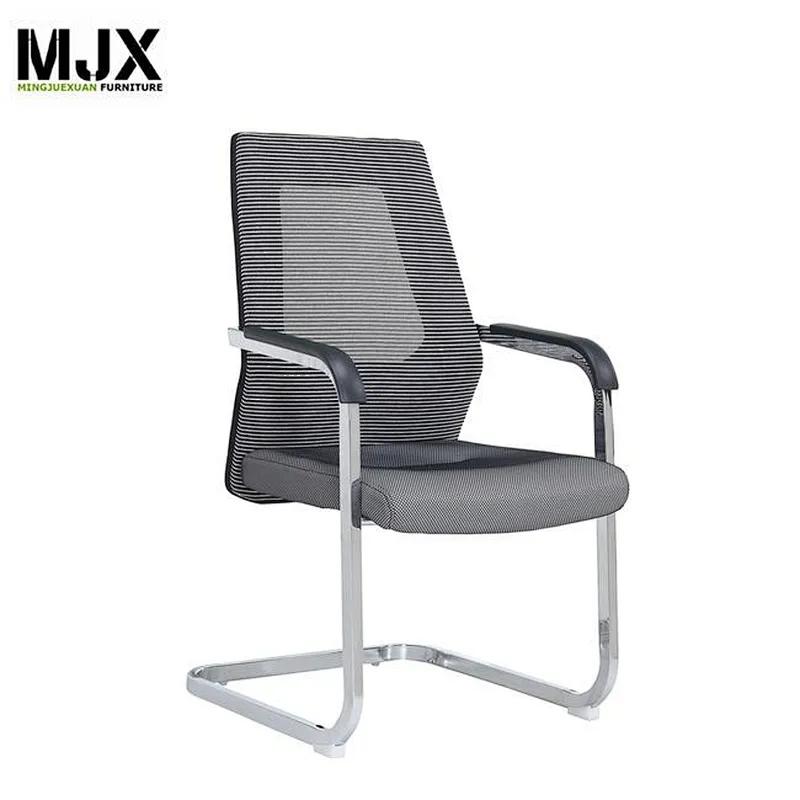 Strong quality chrome metal frame  conference  office chair