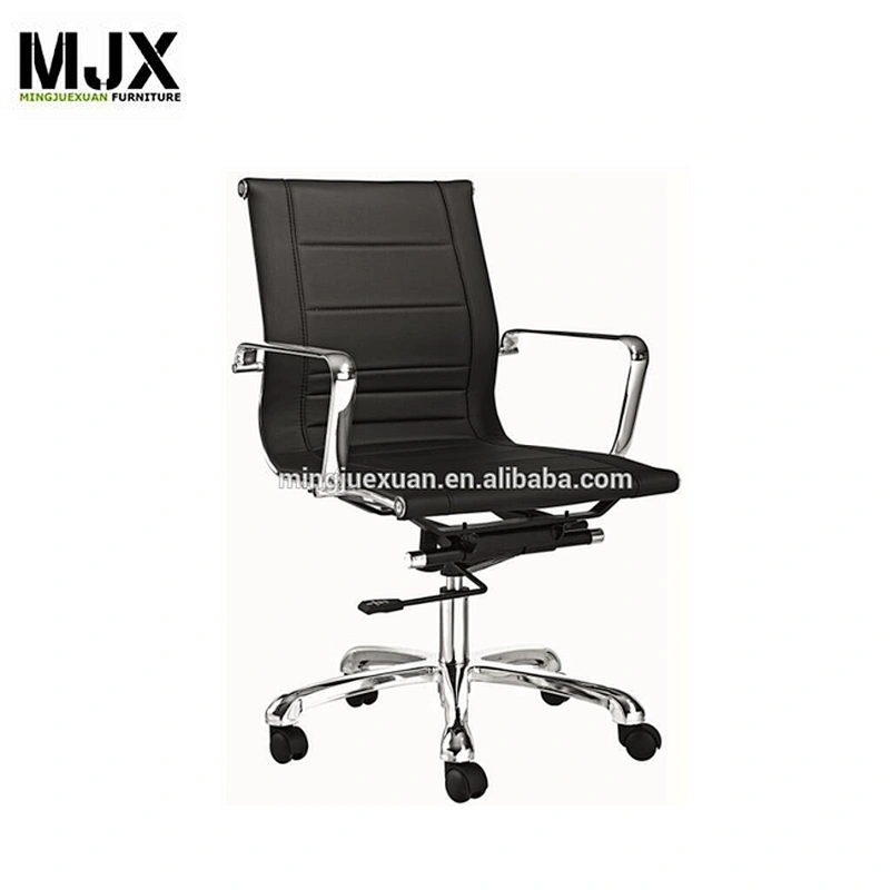 Medium back Boss Swivel Revolving Manager PU Leather Executive Office Chair