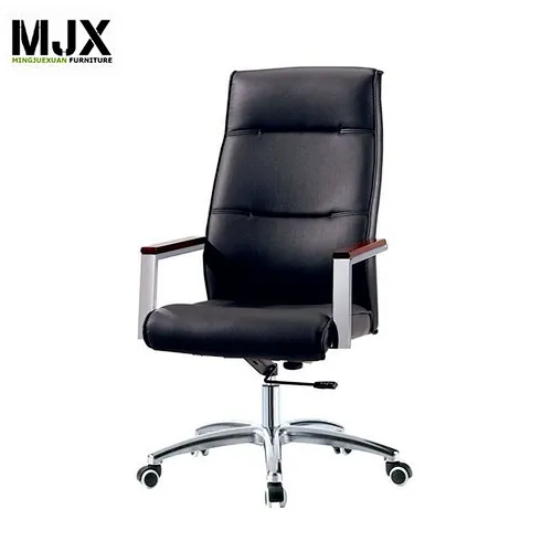 Super quality best sell PU leather high back executive chairs with wheels