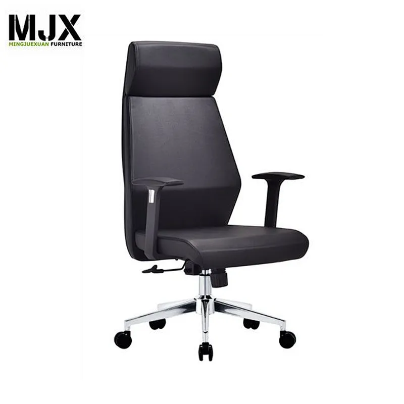 Simple design hot-selling luxury PU high back office chair with 3D armrest with soft PU armpad