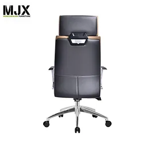 New design high back executive chair with aluminium armrest for project