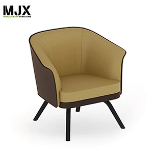 New model design Office furniture  office  grey PU leather three seat sofa