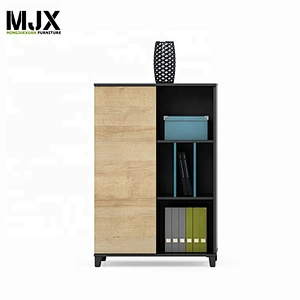 Office desk modern design MFC surface file cabinet set office furniture book cabinet