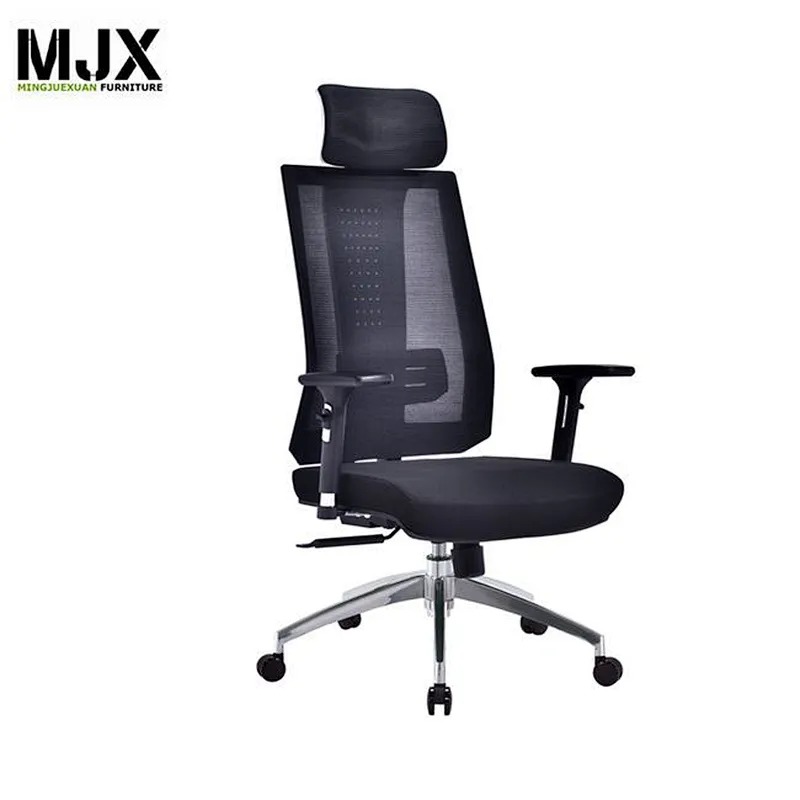 High end ergonomic high back mesh office chair with seat sliding function