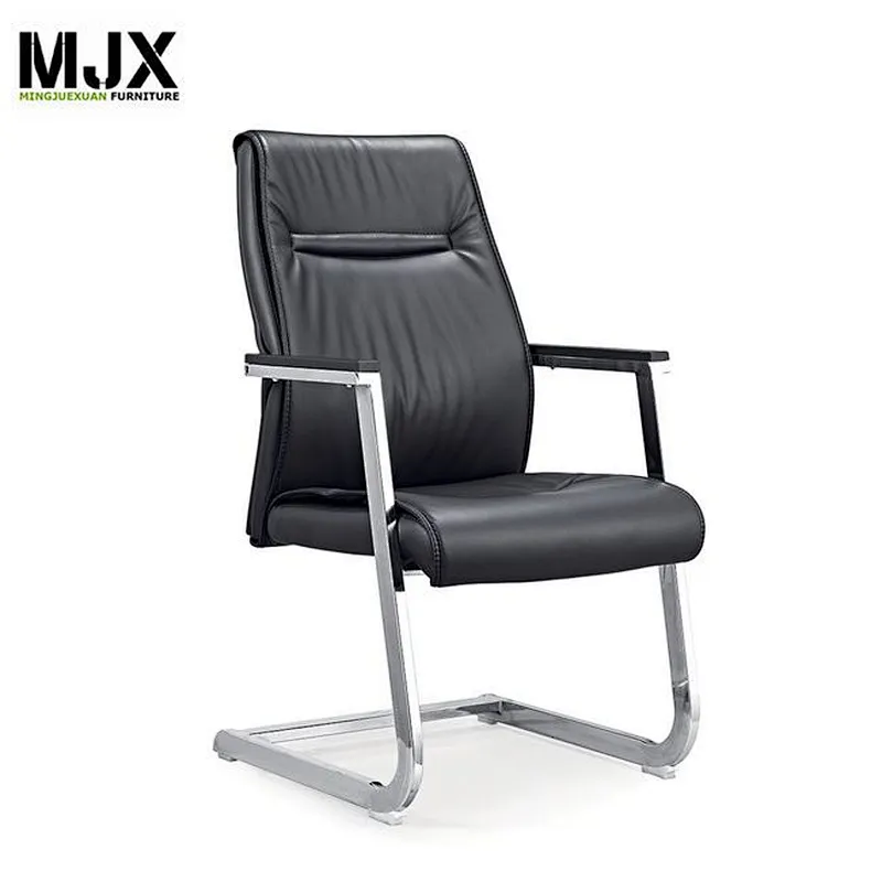 Strong quality chrome metal frame  conference  office chair