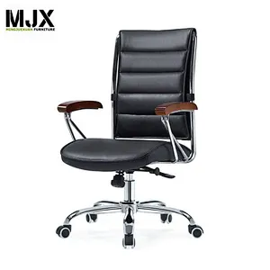 Hot selling super quality  conference chair with oak wood armrest