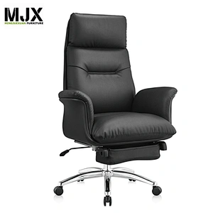 Executive furniture commercial mid back boss chair with five star base reclining chair