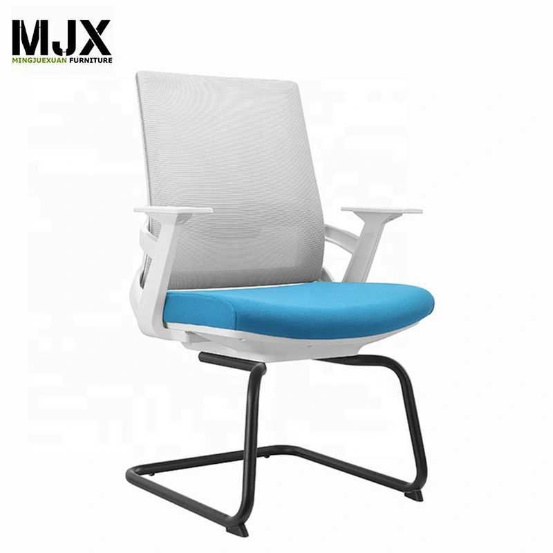 Simple design reasonable price economic mid back visitor chair
