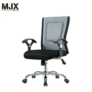 Elegant good sell computer chair midium back office chair with upholstery