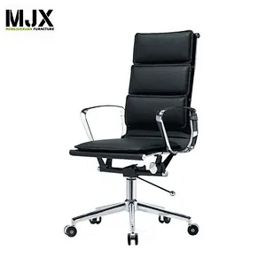Super quality best sell PU leather high back executive chairs with wheels