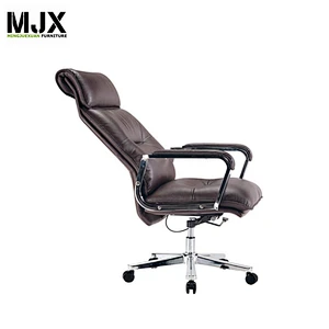 Pillow foam padded high back office conference chair PU staff chair