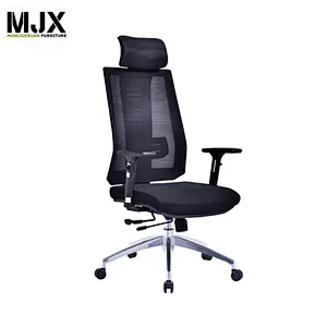 High end ergonomic high back mesh office chair with seat sliding function