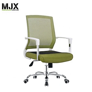 Mid back ergonomic modern design mesh staff swivel office chair