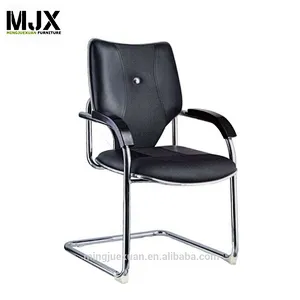Best selling mid back chair conference room chair with Wood covered armpad