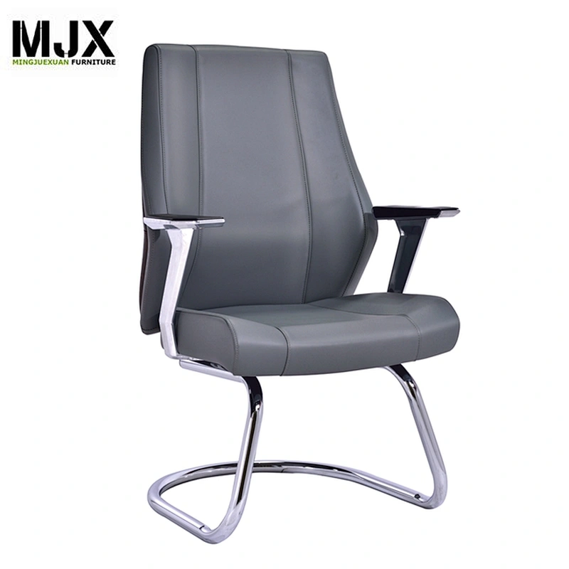 Mid back furniture stackable frames synthetic leather commercial committee office chair
