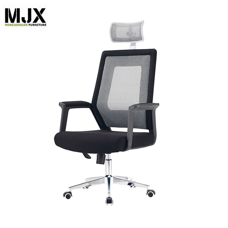 Foshan high back fabric swivel office chair with recliner in modern design