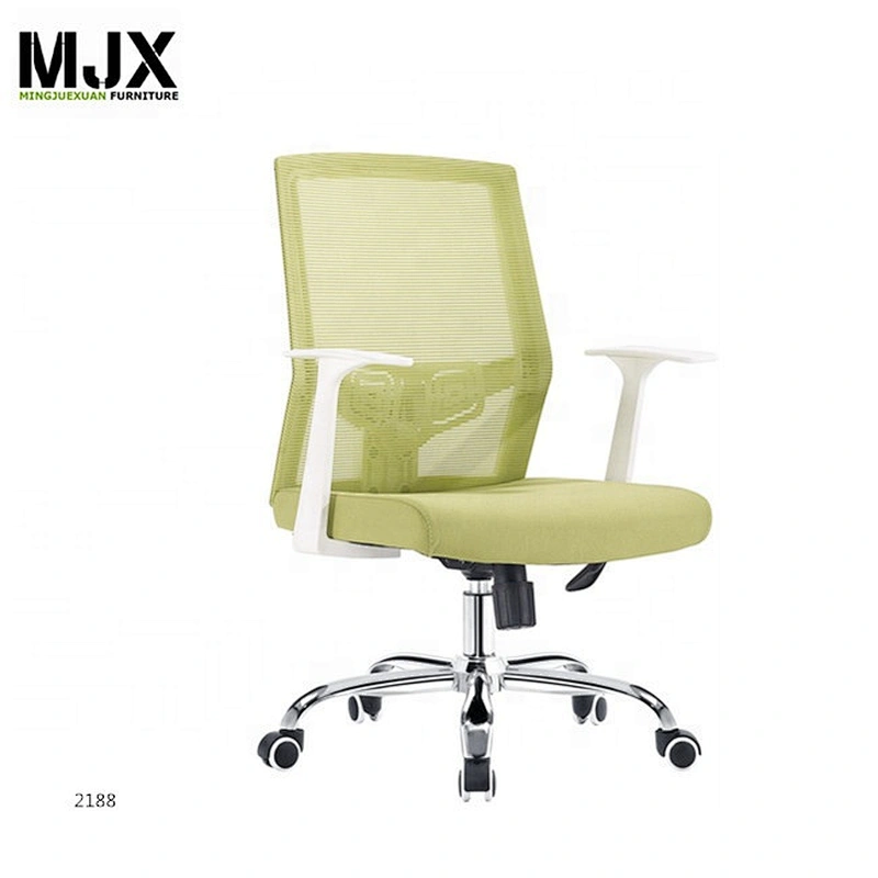2017 mid back mesh office chair with patent design office chair revolving chairs
