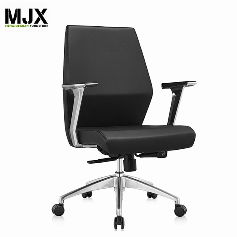 2017 news product five star metal base office chair leather executive seating