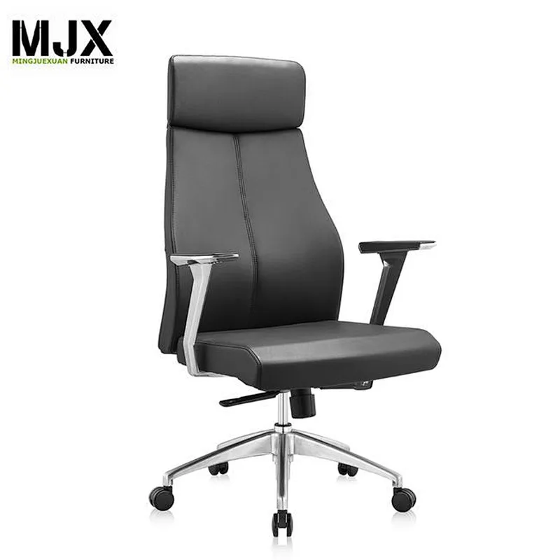 Classical popular high back best quality executive chair with 350mm chrome metal base
