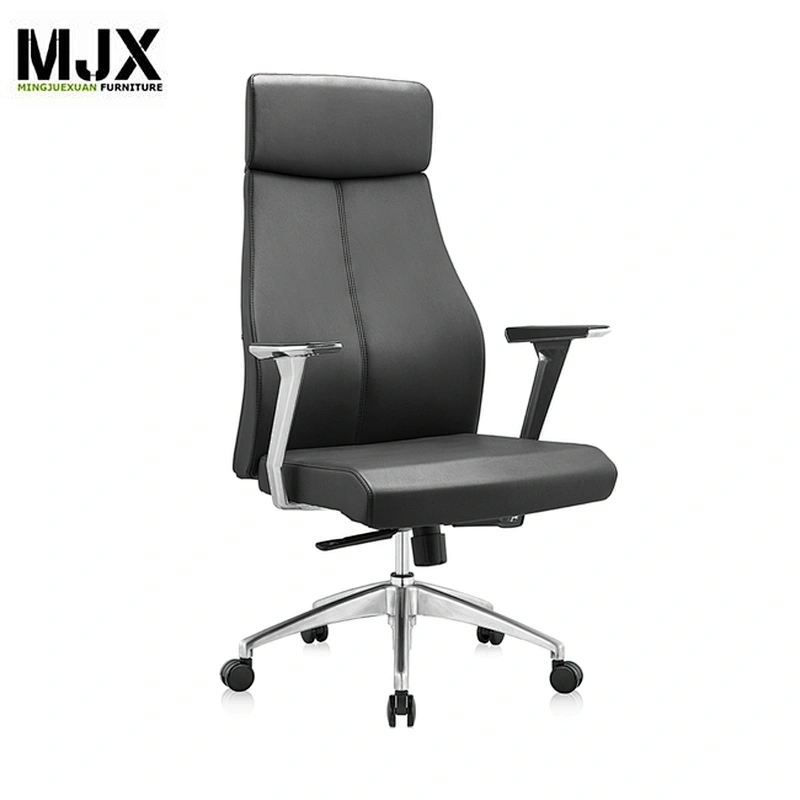 Metal frame durable chair furniture PU leather rest chair