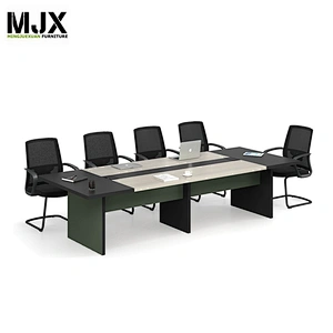 Simple design wood furniture meeting desk office conference table