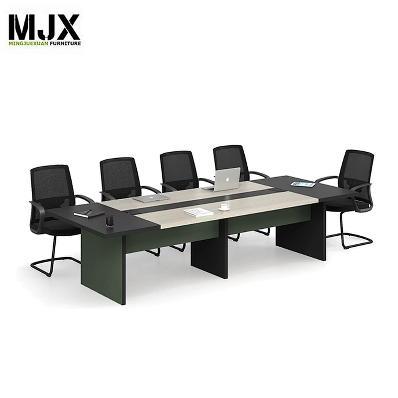 Simple design wood furniture meeting desk office conference table