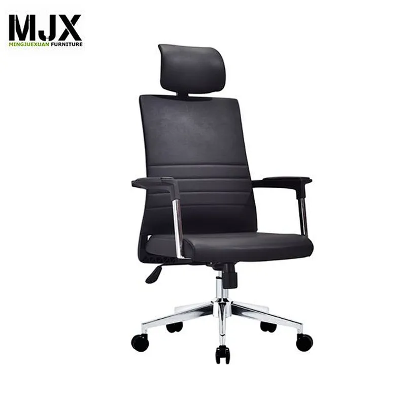 Simple design hot-selling luxury PU high back office chair with 3D armrest with soft PU armpad