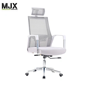 White back frame imported mesh Ergo adjust Rotating chair desk Swivel chair