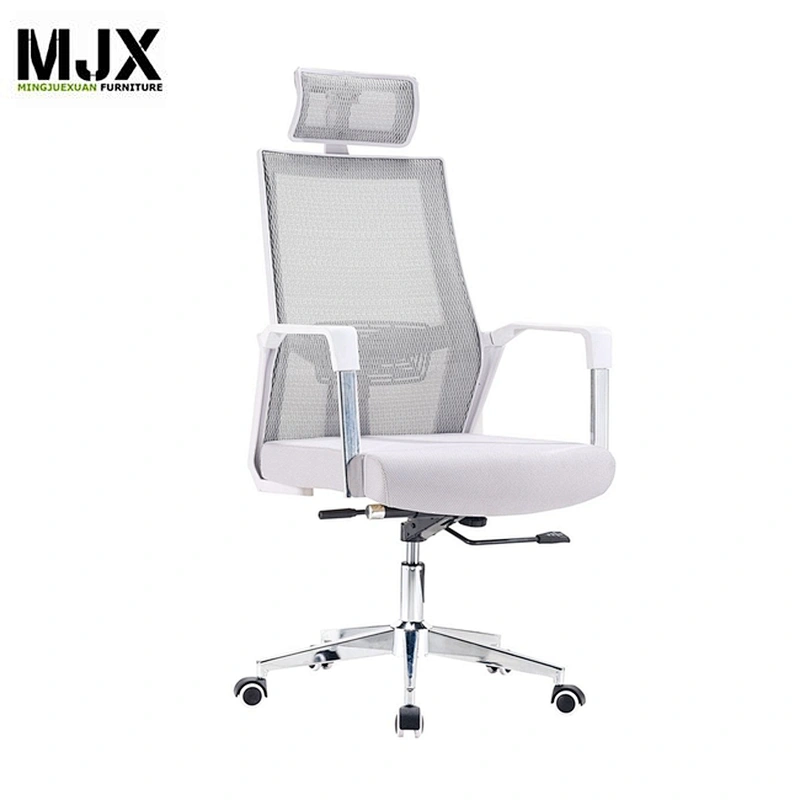 White back frame imported mesh Ergo adjust Rotating chair desk Swivel chair
