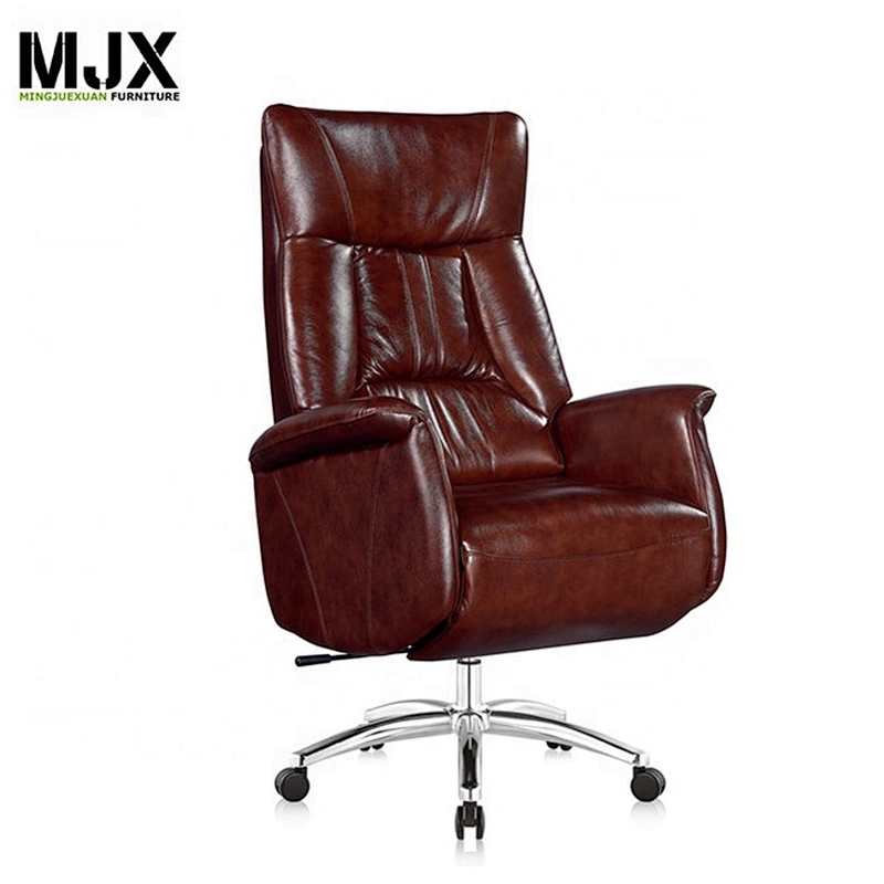 Luxury new design boss chairs office electric sleeping chair back and footrest reclining chair