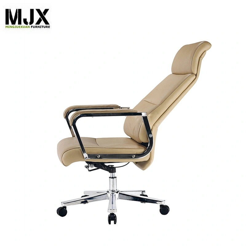 High back swivel chair with PU padded seat&back