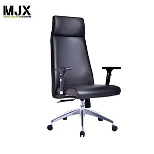 New design high back executive chair with aluminium armrest for project