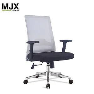 Good quality best sell MJX mesh chair PU nylon castors with PP armrest