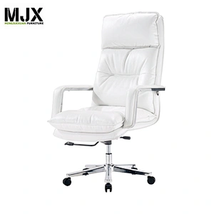 New Type  high back leather  swivel chair with PU padded armrest