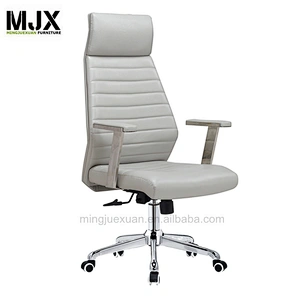Foshan Supplier height adjustable luxury swivel boss office chair with  chrome metal
