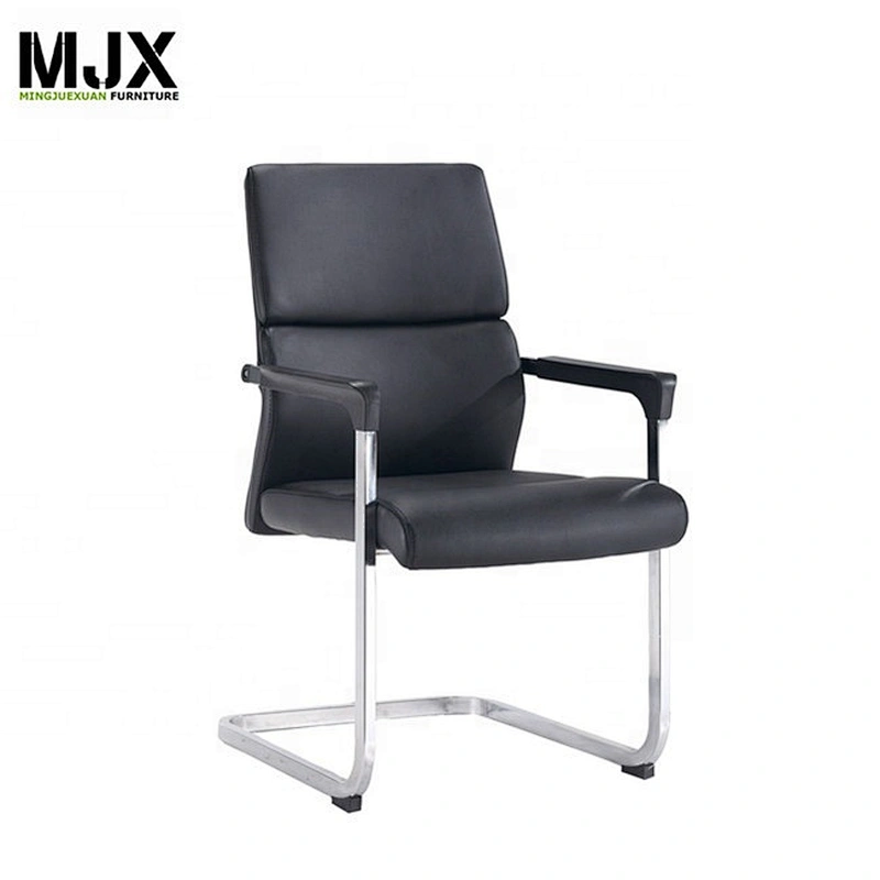 Factory own design mid back conference office chair oak armpad conference chair
