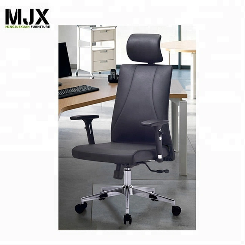 Chrome metal executive manager PU office chair