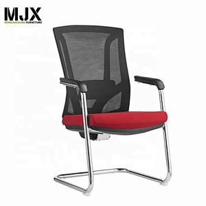 Simple design reasonable price economic mid back visitor chair