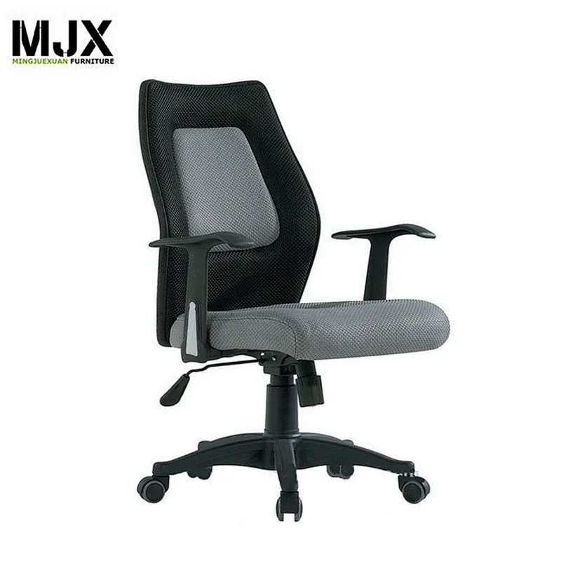 ergonomic mesh chair mid back chair with nylon armrest