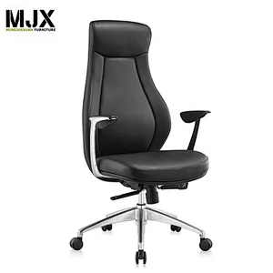Classical popular high back best quality executive chair with 350mm chrome metal base