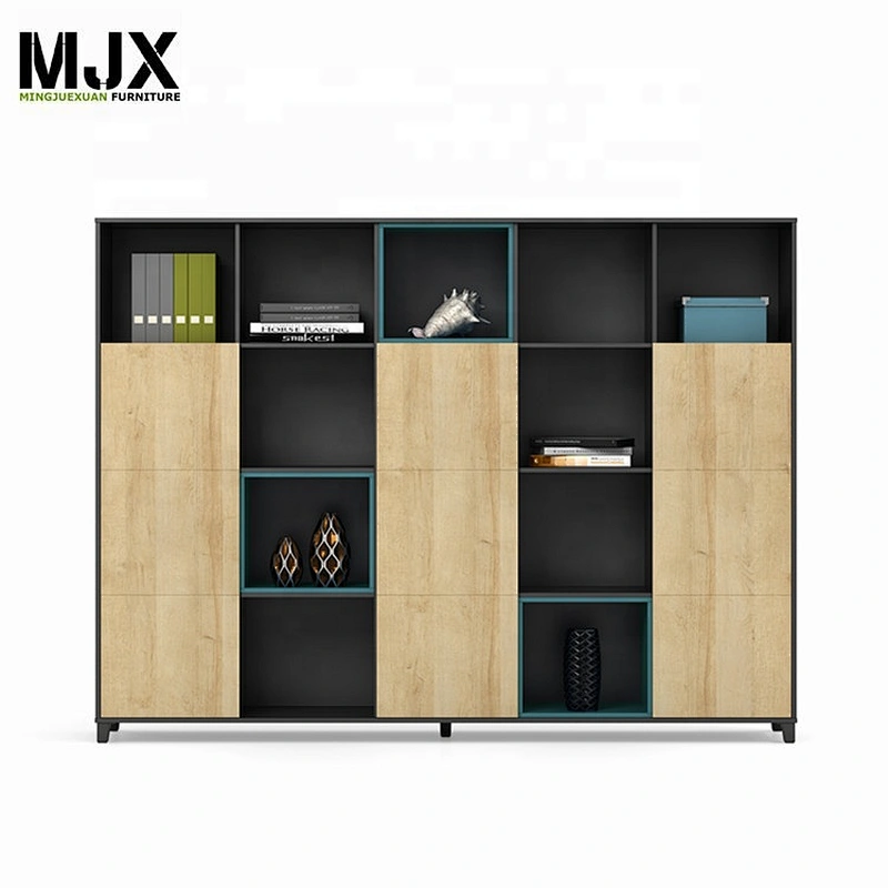 Wholesale modern design panel office desk file set book cabinet