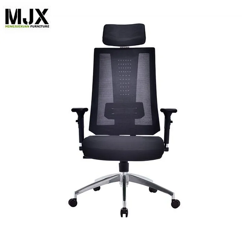 High end ergonomic high back mesh office chair with seat sliding function