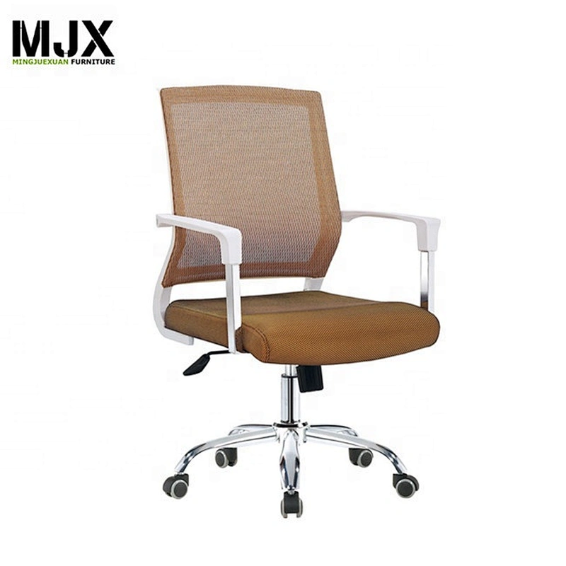 Mid back ergonomic modern design mesh staff swivel office chair